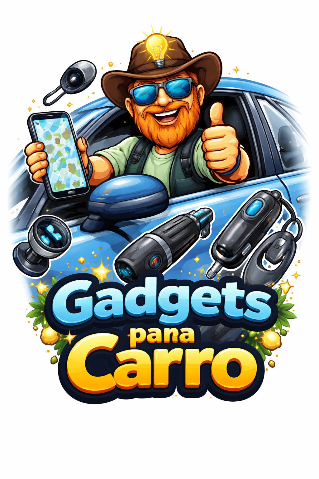 gadgets para o carro do zé